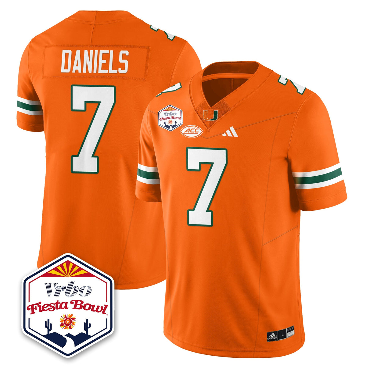 MIA Football Vapor Limited Jersey - Vrbo Fiesta Bowl