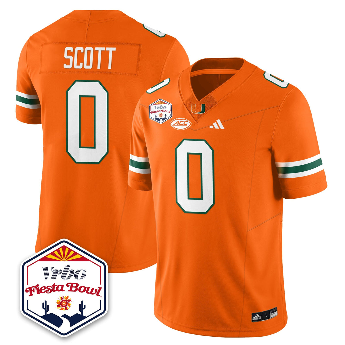 MIA Football Vapor Limited Jersey - Vrbo Fiesta Bowl