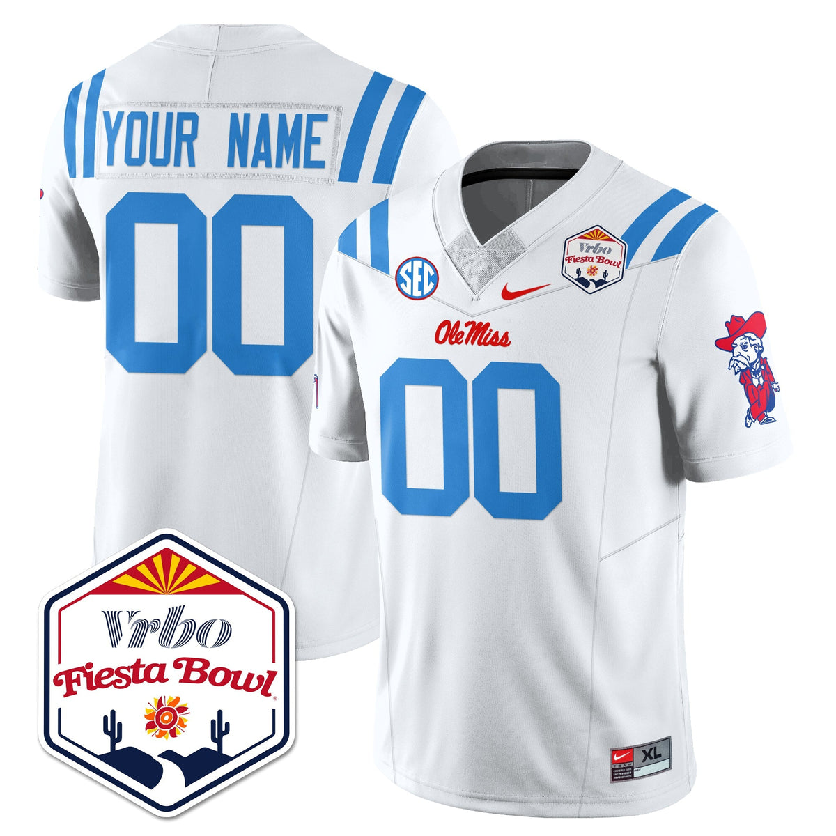 OM Vapor Limited Custom Jersey - Vrbo Fiesta Bowl