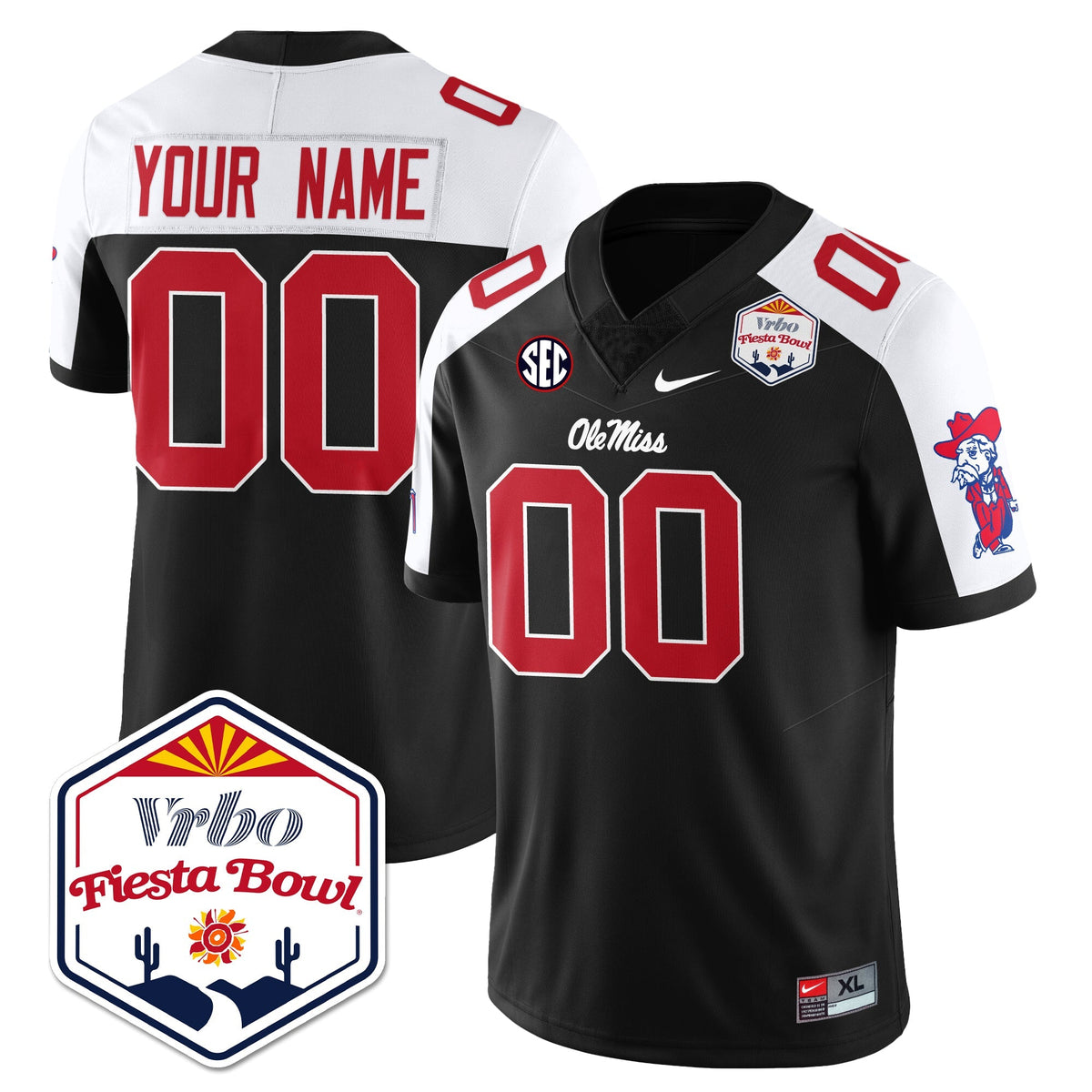 OM Vapor Limited Custom Jersey - Vrbo Fiesta Bowl