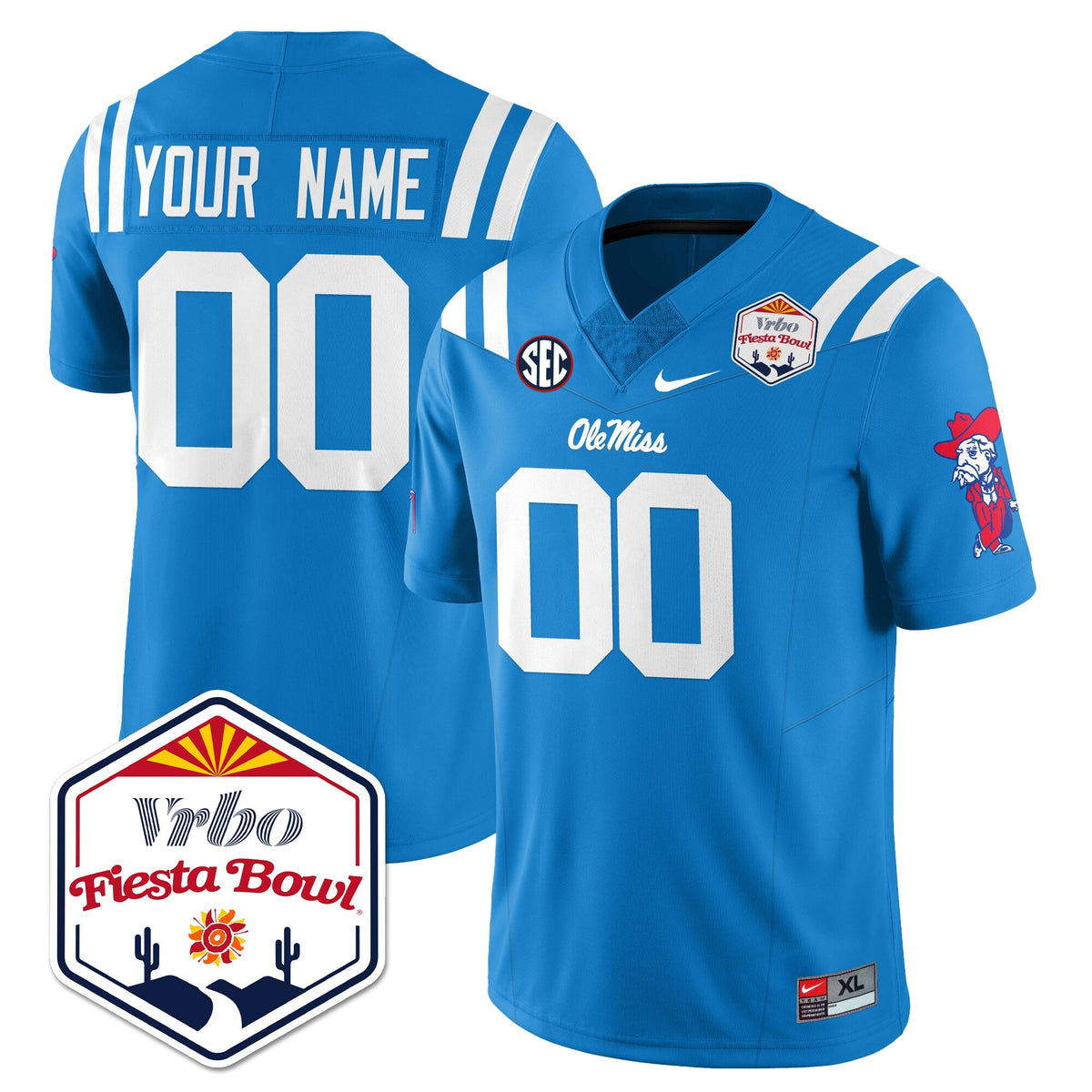 OM Vapor Limited Custom Jersey - Vrbo Fiesta Bowl