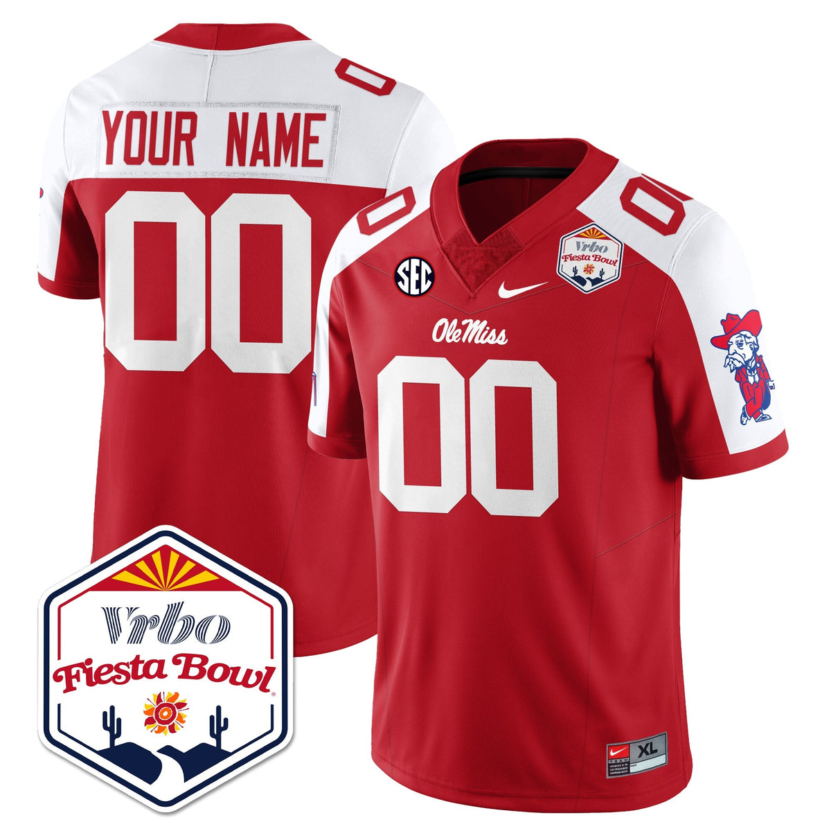 OM Vapor Limited Custom Jersey - Vrbo Fiesta Bowl