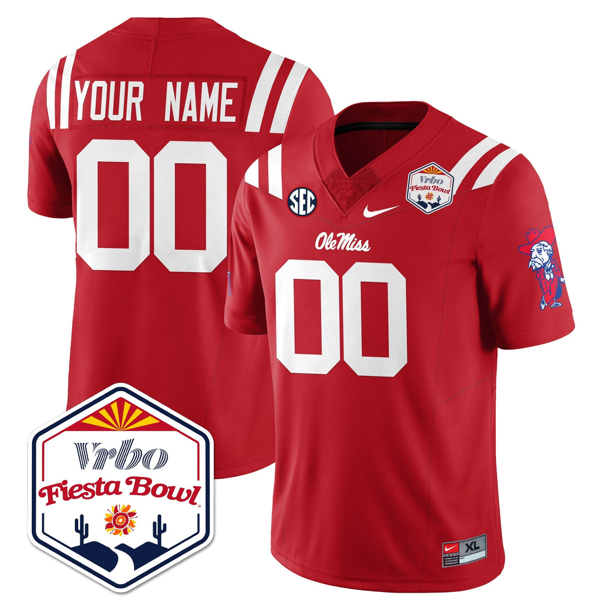 OM Vapor Limited Custom Jersey - Vrbo Fiesta Bowl
