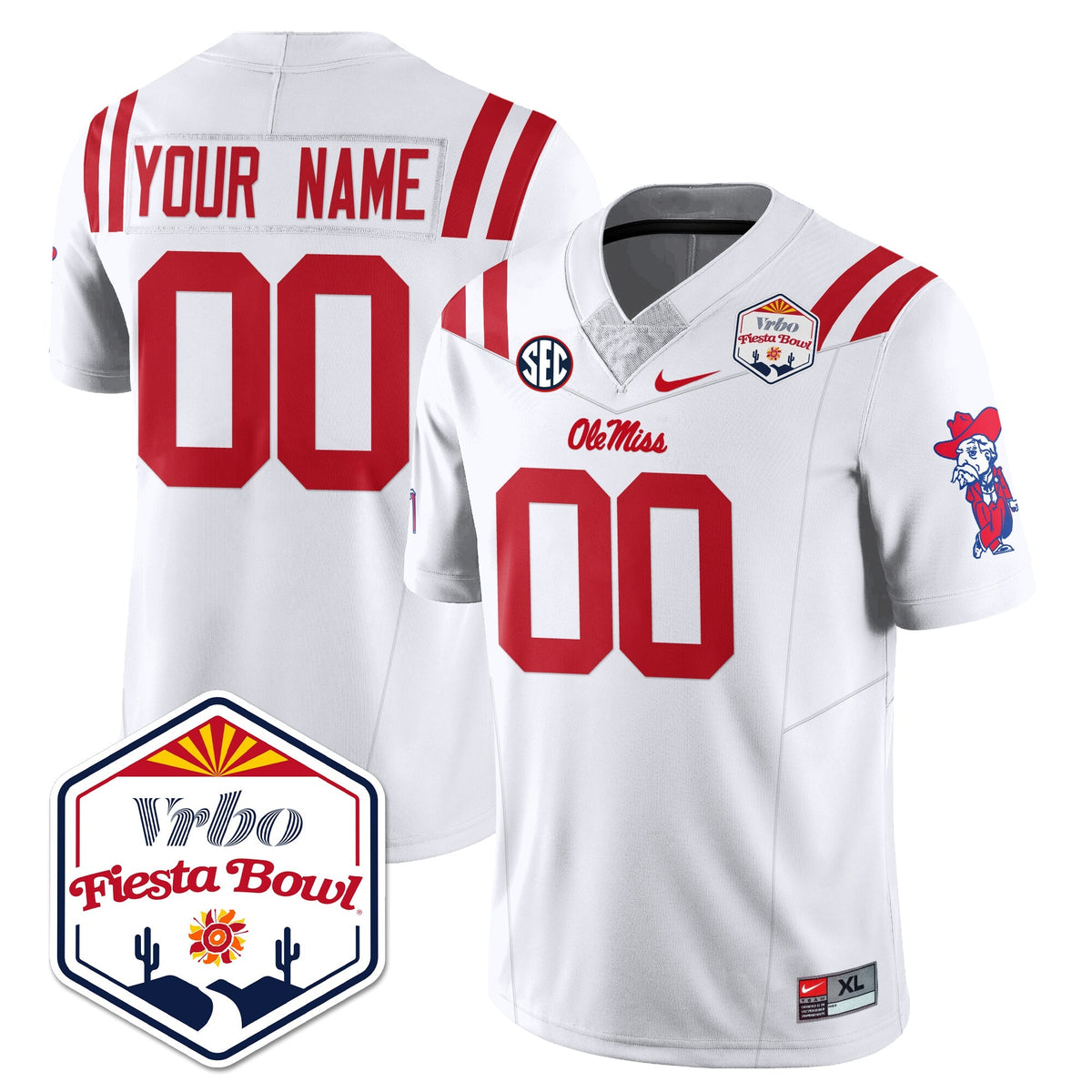 OM Vapor Limited Custom Jersey - Vrbo Fiesta Bowl