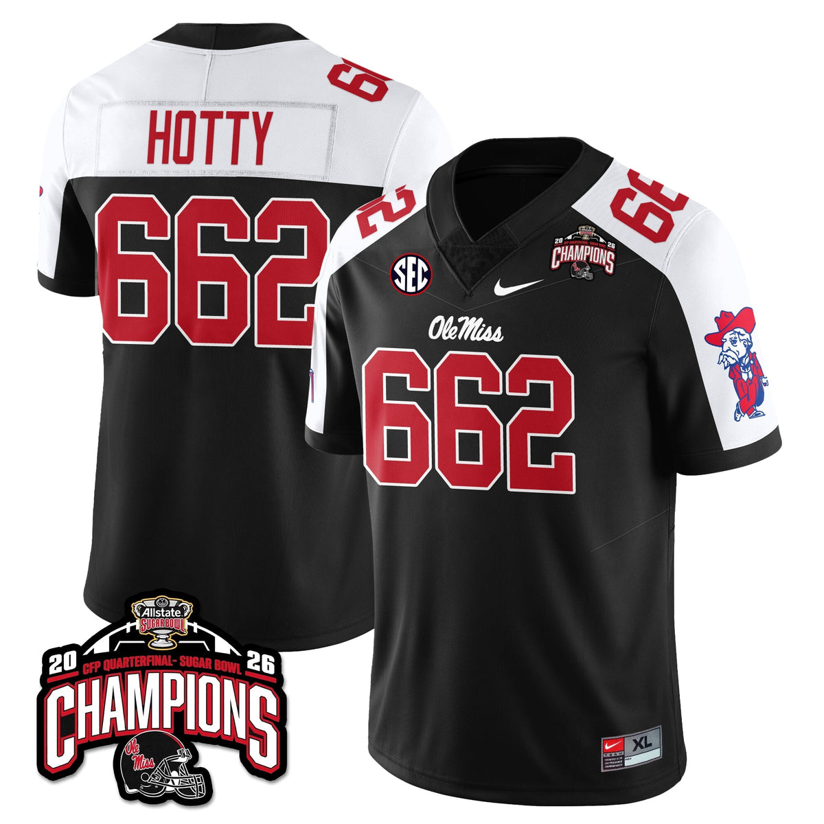 OMB Football Vapor Limited Jersey - Allstate Sugar Bowl Champions