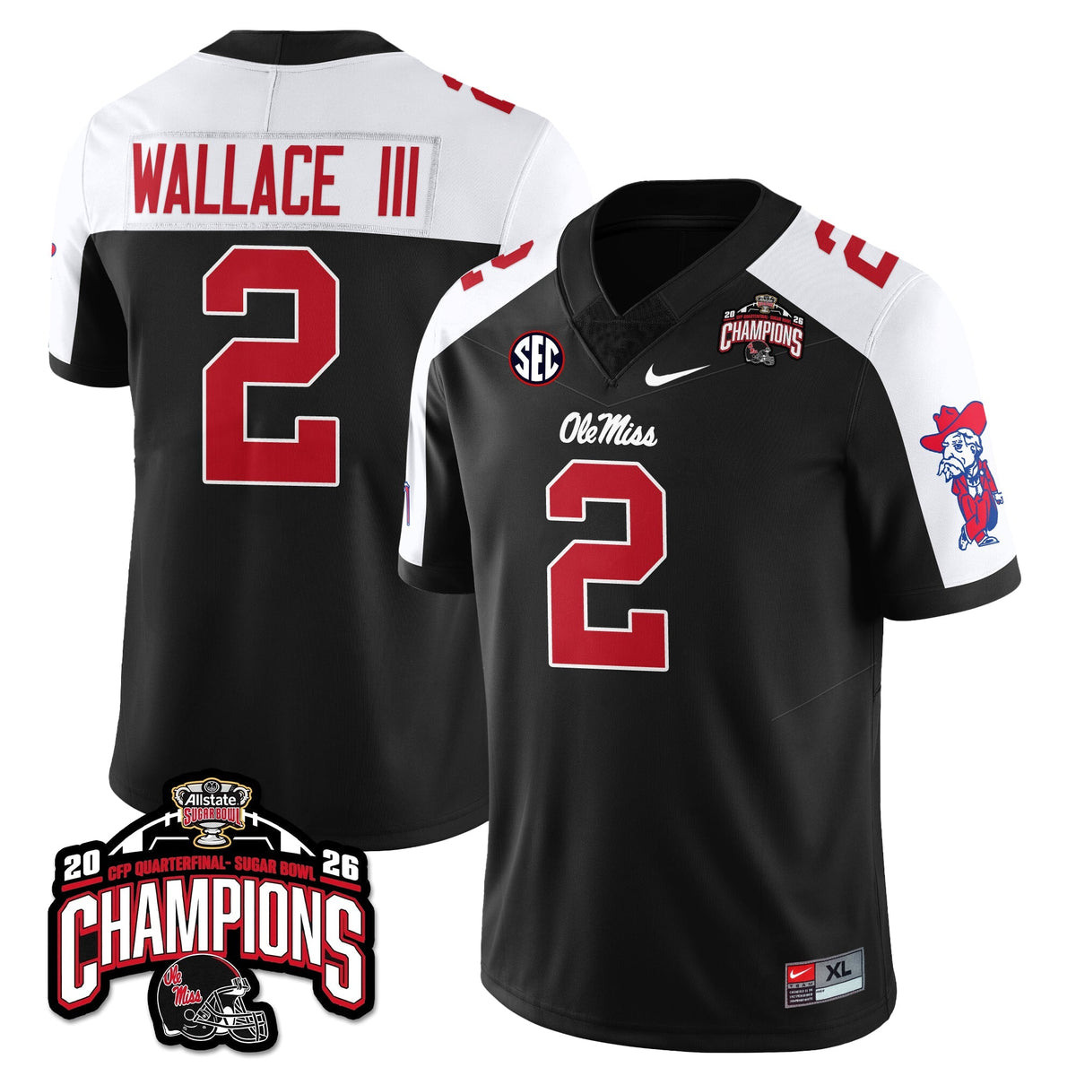OMB Football Vapor Limited Jersey - Allstate Sugar Bowl Champions