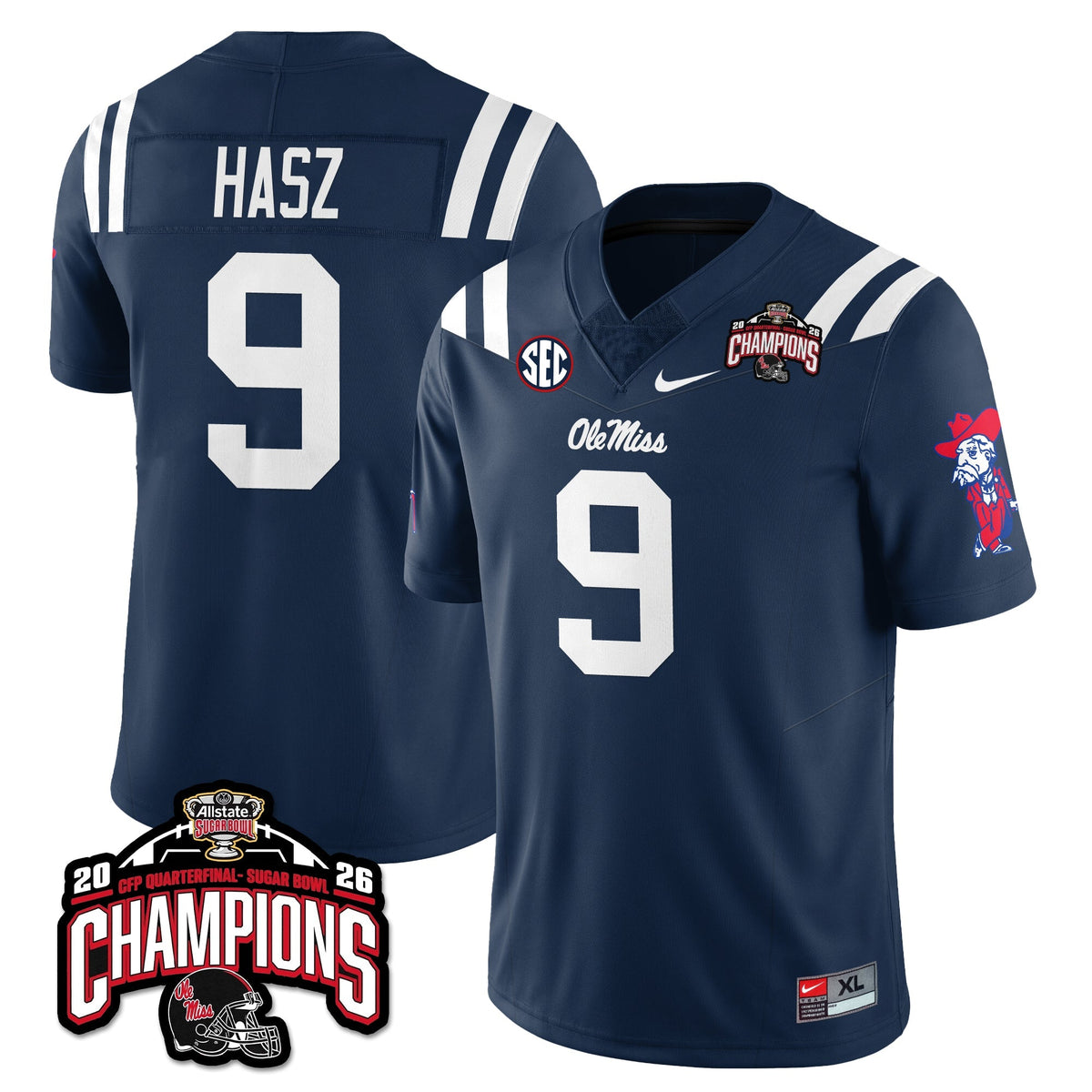 OMB Football Vapor Limited Jersey - Allstate Sugar Bowl Champions