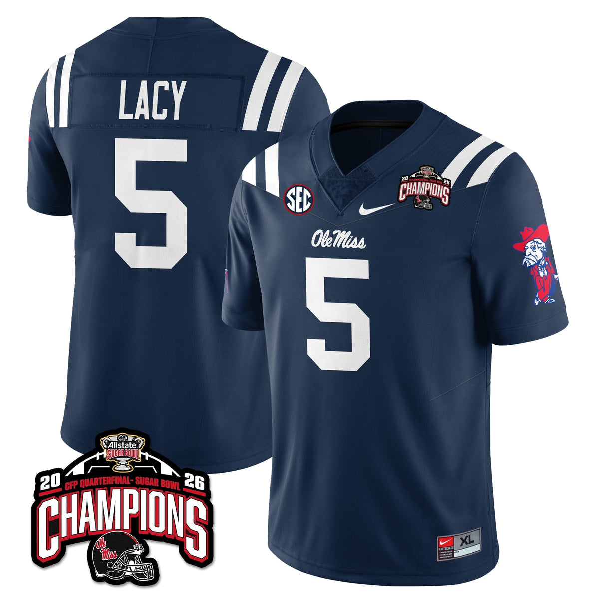 OMB Football Vapor Limited Jersey - Allstate Sugar Bowl Champions