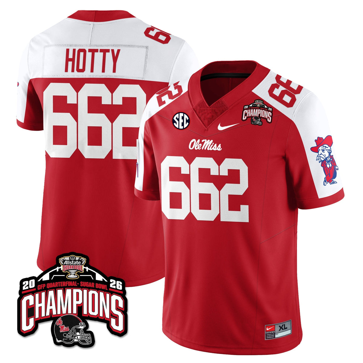 OMB Football Vapor Limited Jersey - Allstate Sugar Bowl Champions