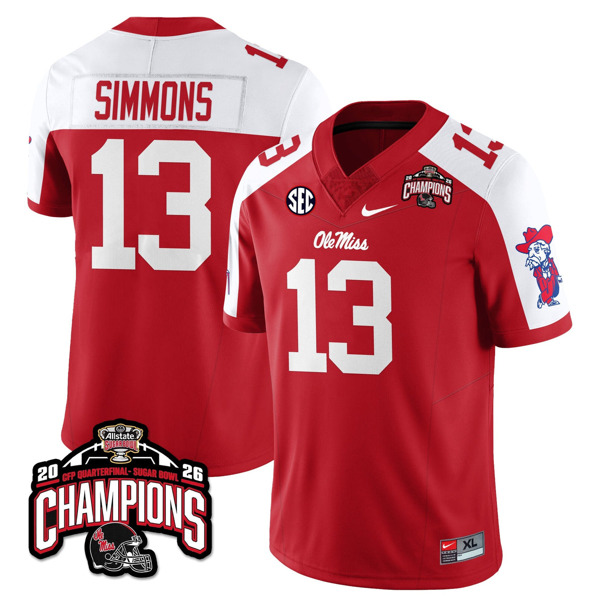 OMB Football Vapor Limited Jersey - Allstate Sugar Bowl Champions