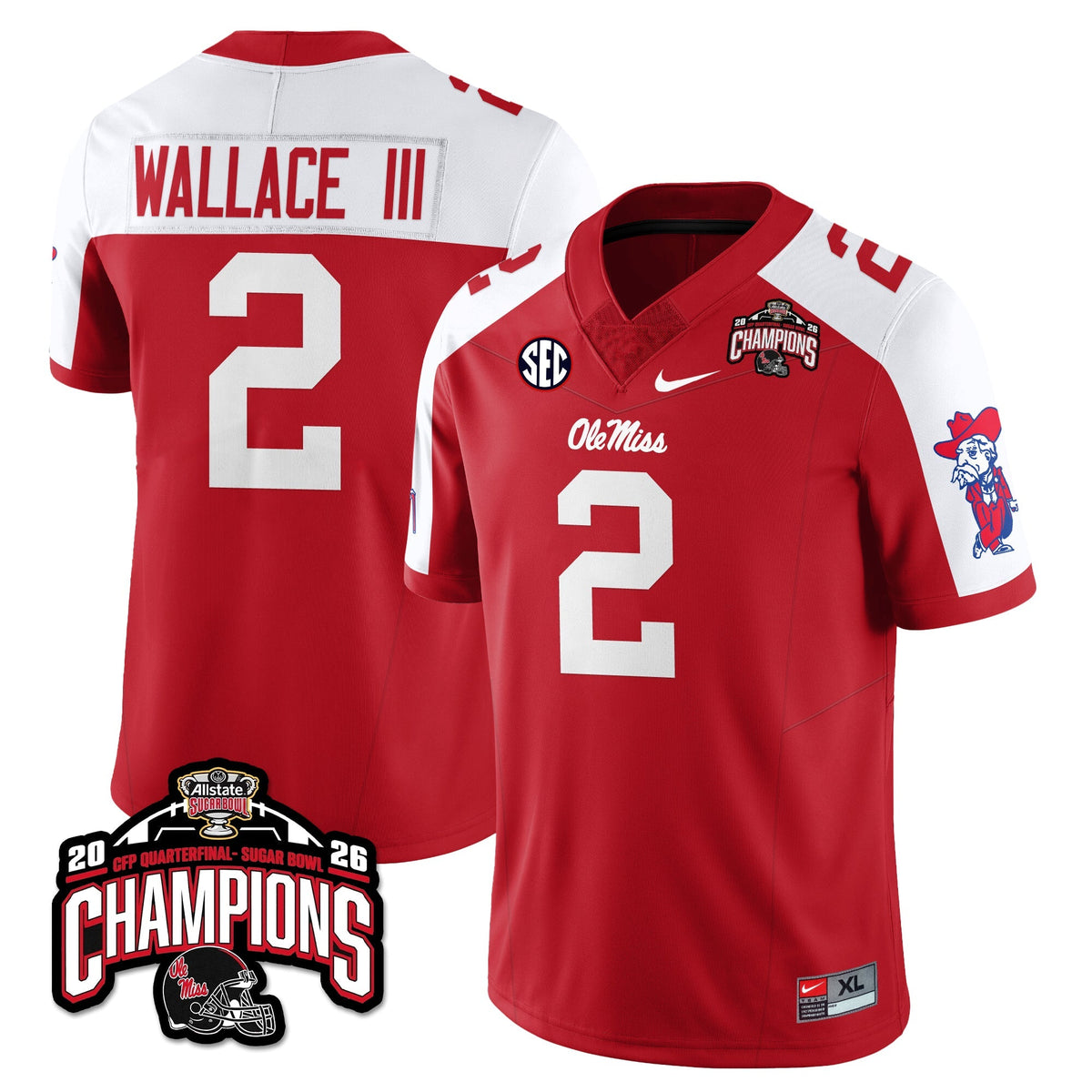 OMB Football Vapor Limited Jersey - Allstate Sugar Bowl Champions