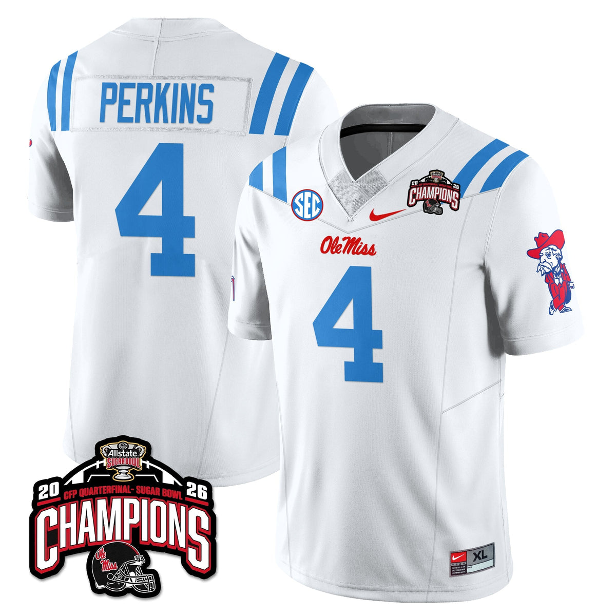 OMB Football Vapor Limited Jersey - Allstate Sugar Bowl Champions