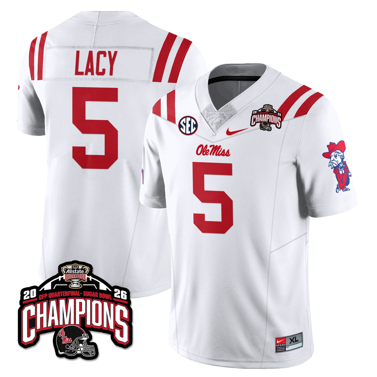 OMB Football Vapor Limited Jersey - Allstate Sugar Bowl Champions