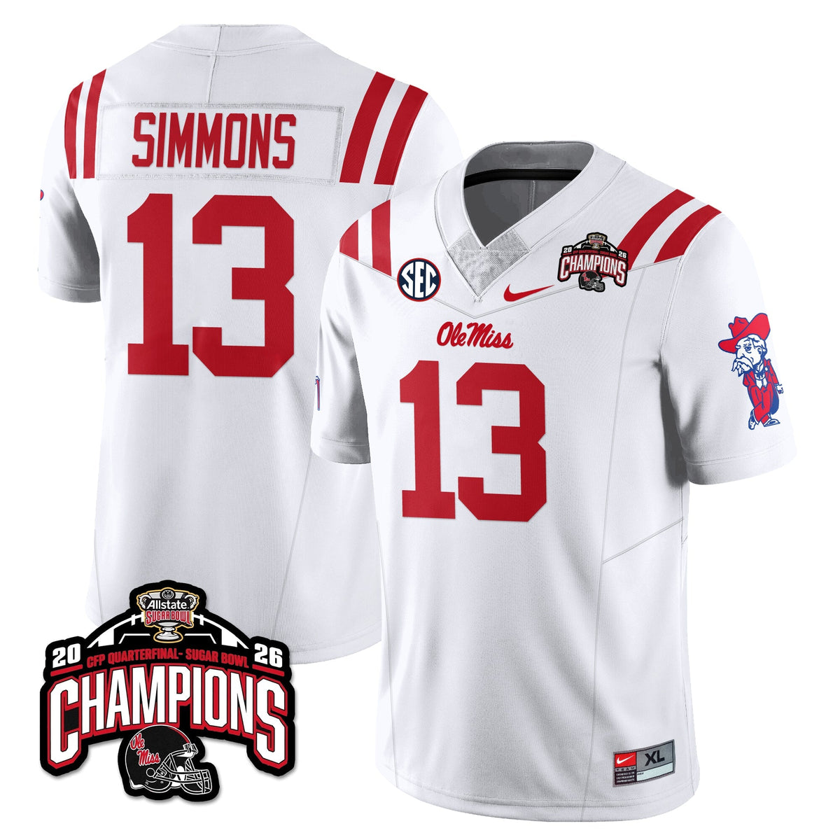 OMB Football Vapor Limited Jersey - Allstate Sugar Bowl Champions