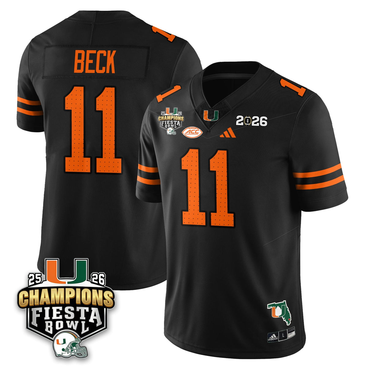 MIA Football Vapor Limited Jersey V3 - Fiesta Bowl Champions