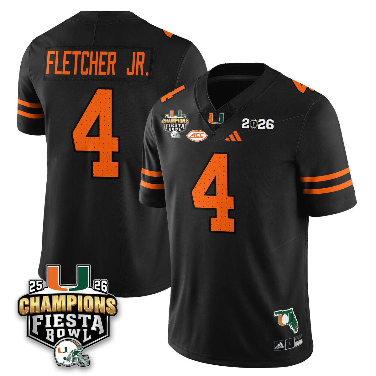 MIA Football Vapor Limited Jersey V3 - Fiesta Bowl Champions