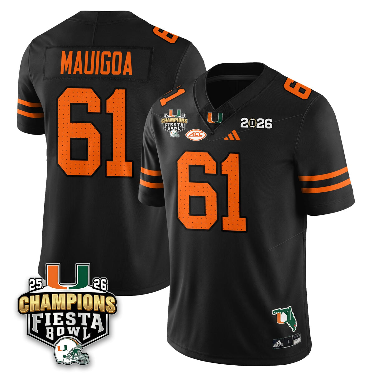 MIA Football Vapor Limited Jersey V3 - Fiesta Bowl Champions
