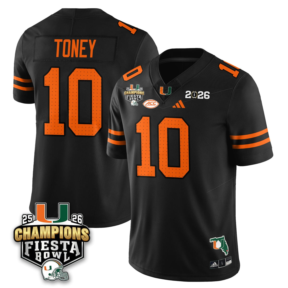 MIA Football Vapor Limited Jersey V3 - Fiesta Bowl Champions