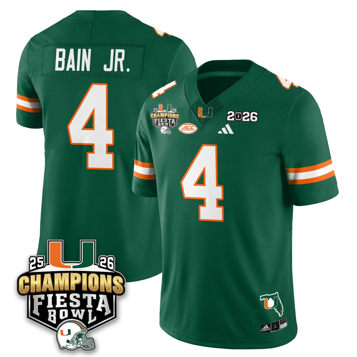 MIA Football Vapor Limited Jersey V3 - Fiesta Bowl Champions