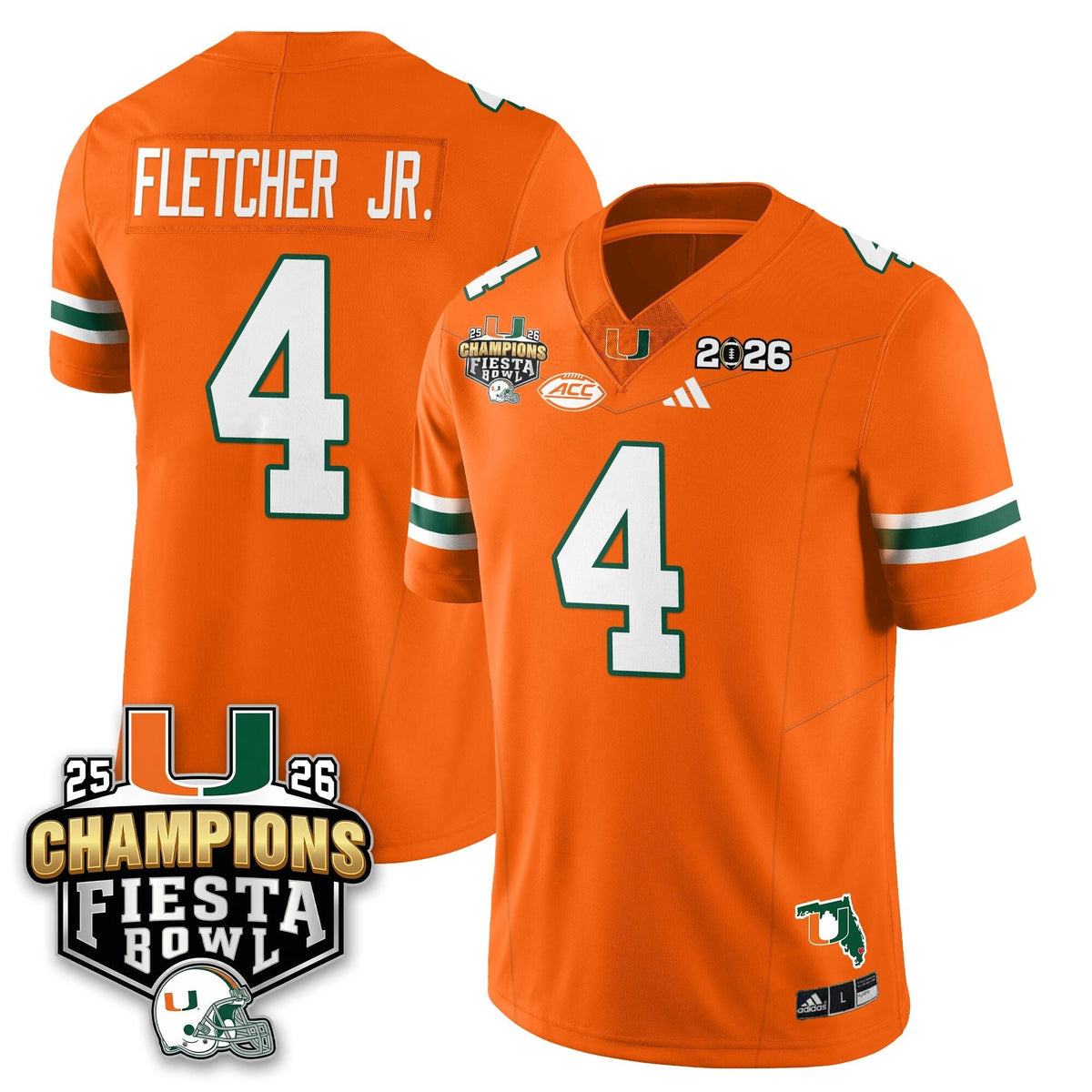 MIA Football Vapor Limited Jersey V3 - Fiesta Bowl Champions