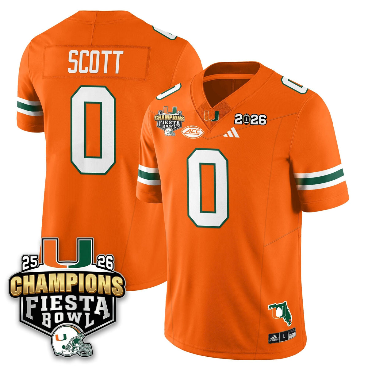 MIA Football Vapor Limited Jersey V3 - Fiesta Bowl Champions