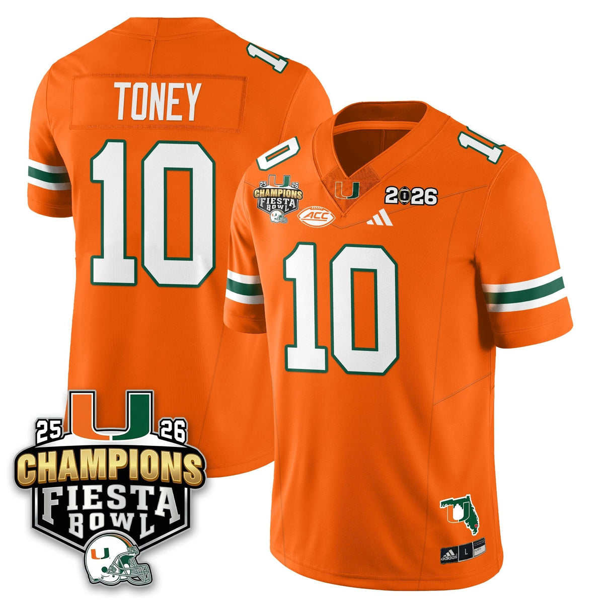 MIA Football Vapor Limited Jersey V3 - Fiesta Bowl Champions