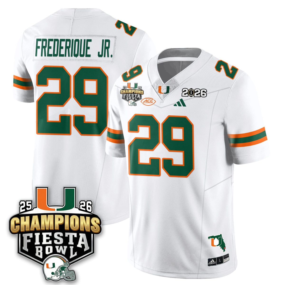 MIA Football Vapor Limited Jersey V3 - Fiesta Bowl Champions