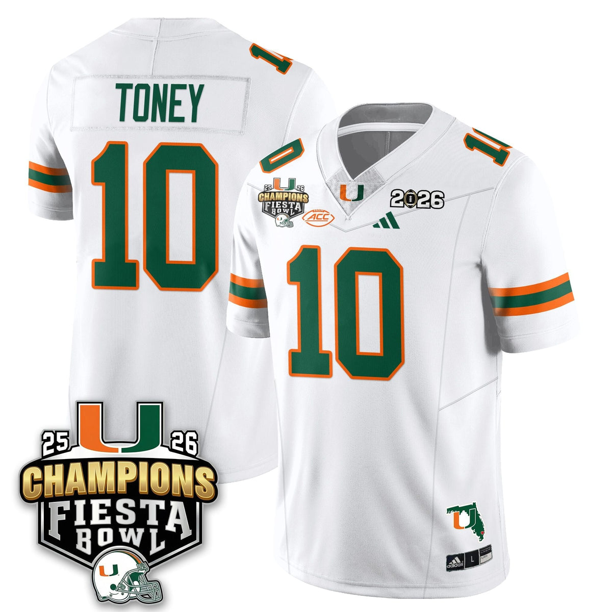 MIA Football Vapor Limited Jersey V3 - Fiesta Bowl Champions