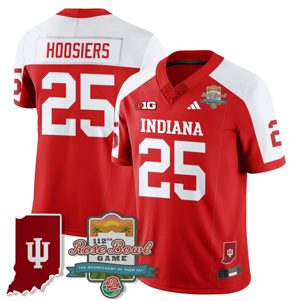 IND Vapor Limited Football Jersey - Rose Bowl 112th
