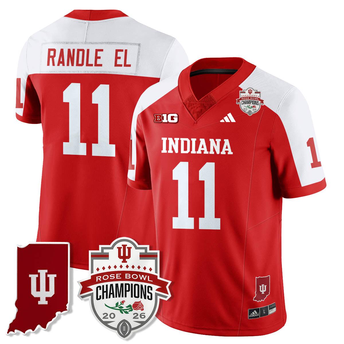 IND Vapor Limited Football Jersey - Rose Bowl Champions
