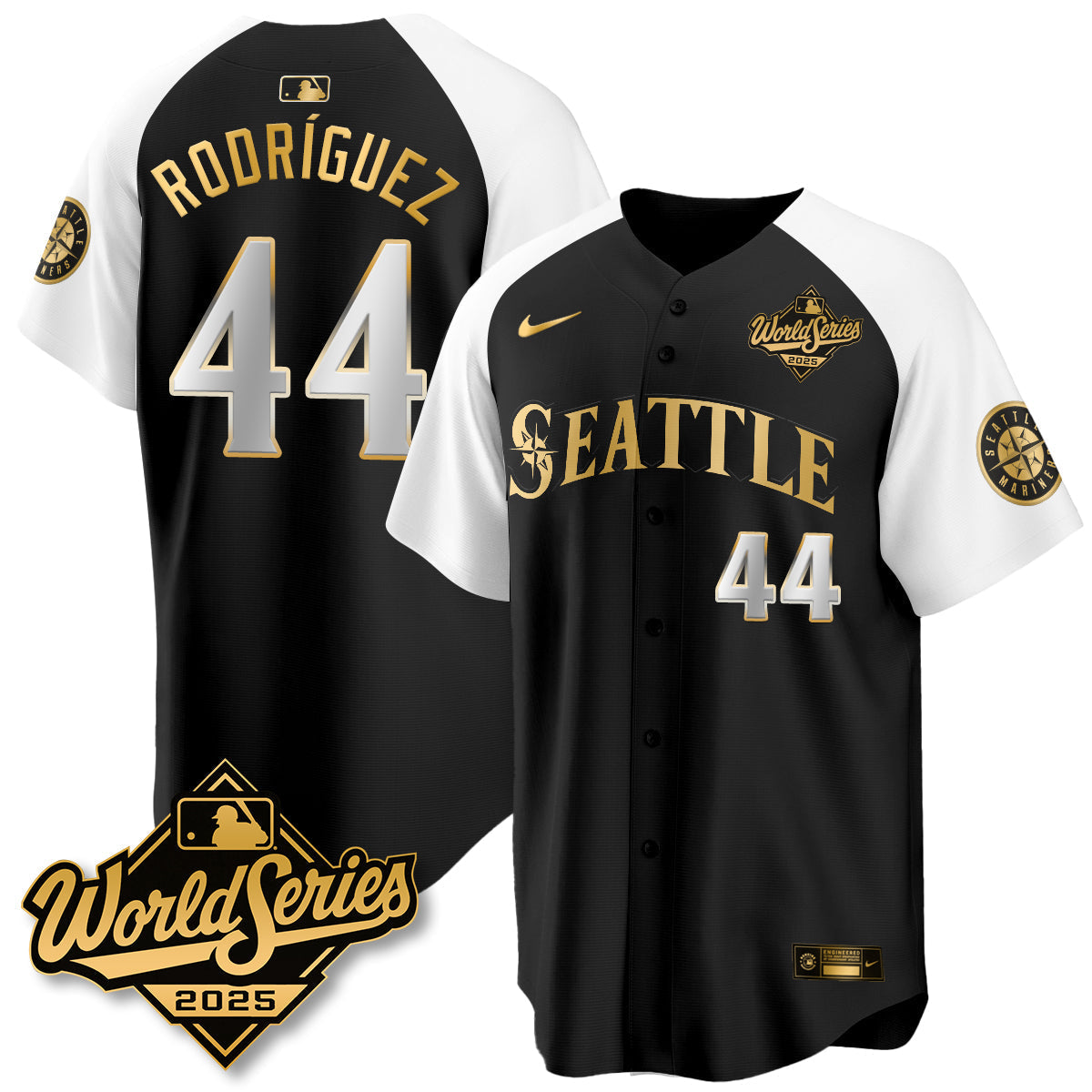 SEA 2025 World Series Gold Jersey - Stitched