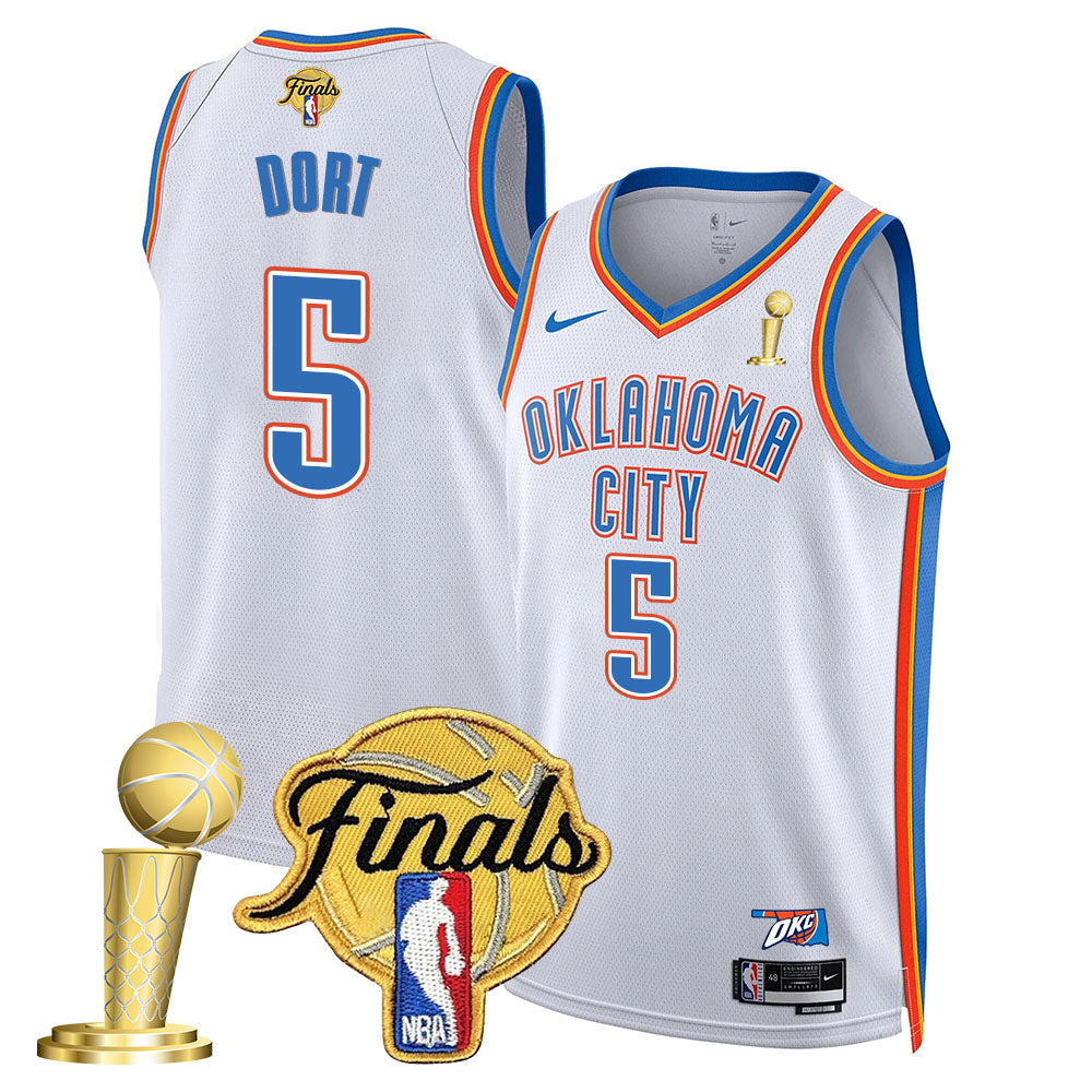 OKC 2024-25 Champions Jersey - Stitched