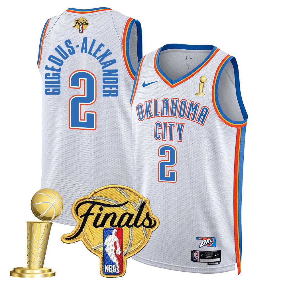 OKC 2024-25 Champions Jersey - Stitched