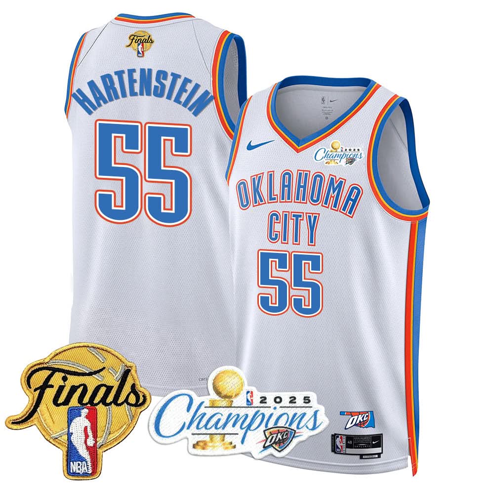 OKC 2025 Basketball  Champions Jersey - Stitched