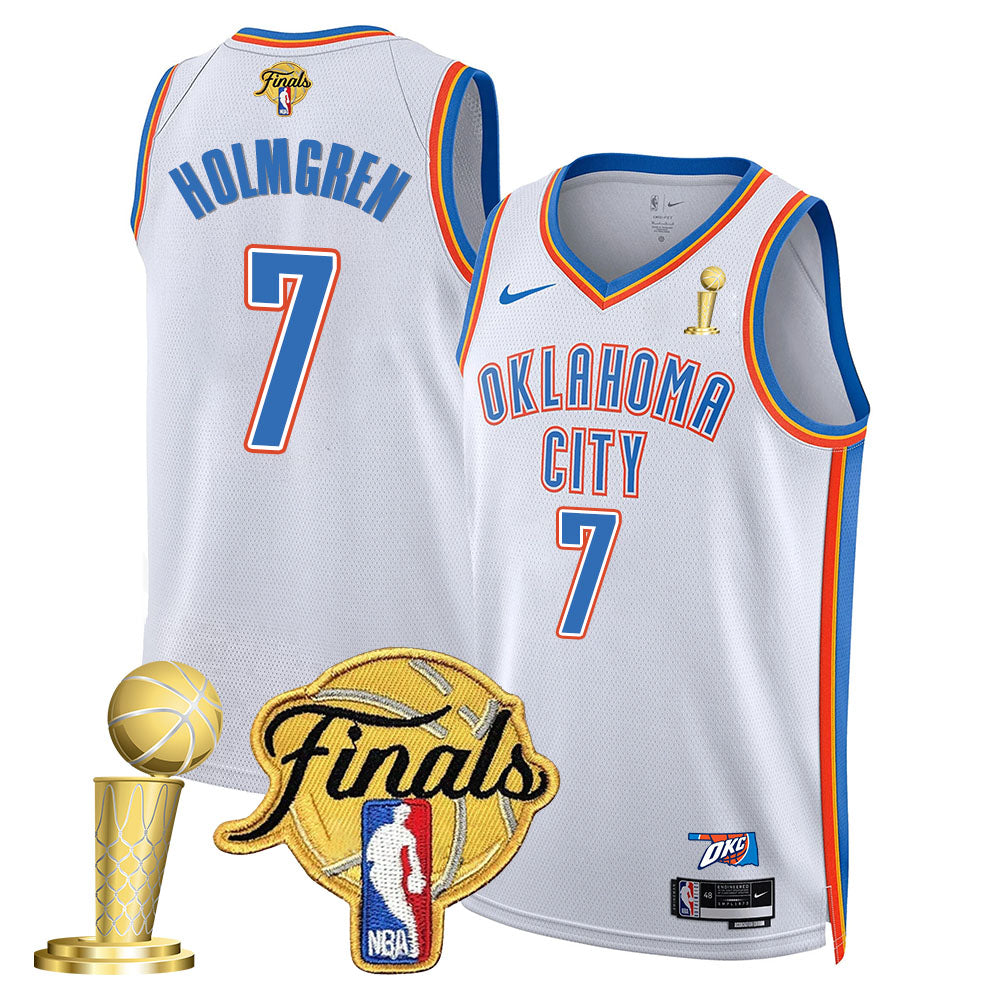 OKC 2024-25 Champions Jersey - Stitched
