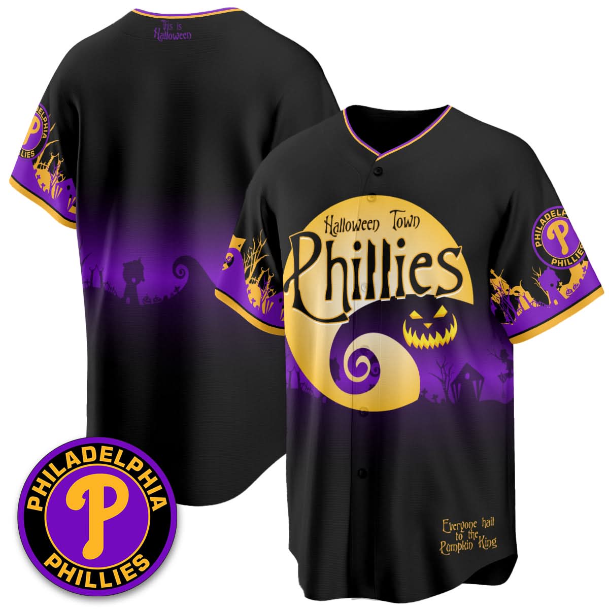 PP "Halloween Town" Limited Jersey - Stitched