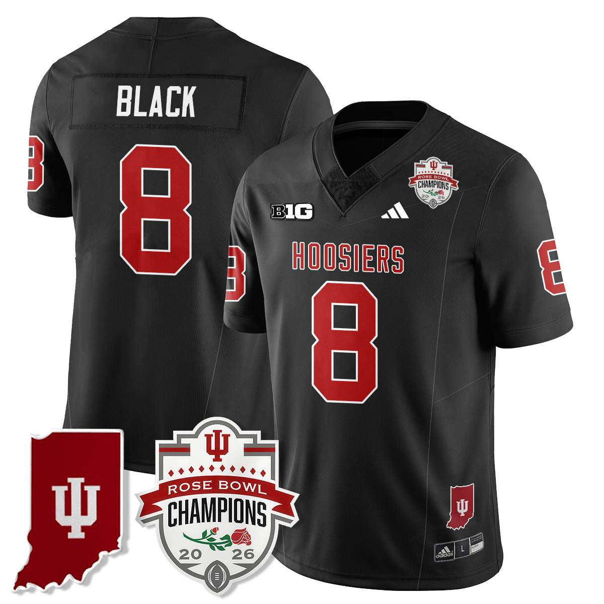 IND Vapor Limited Football Jersey - Rose Bowl Champions