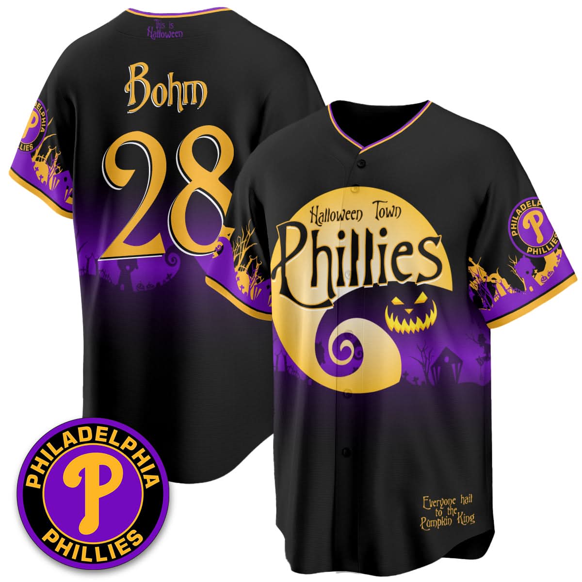 PP "Halloween Town" Limited Jersey - Stitched