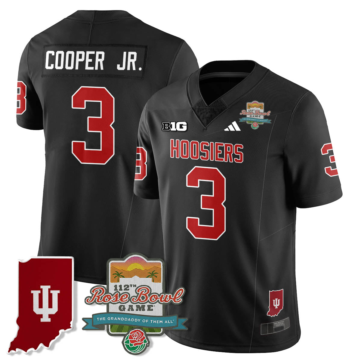 IND Vapor Limited Football Jersey - Rose Bowl 112th