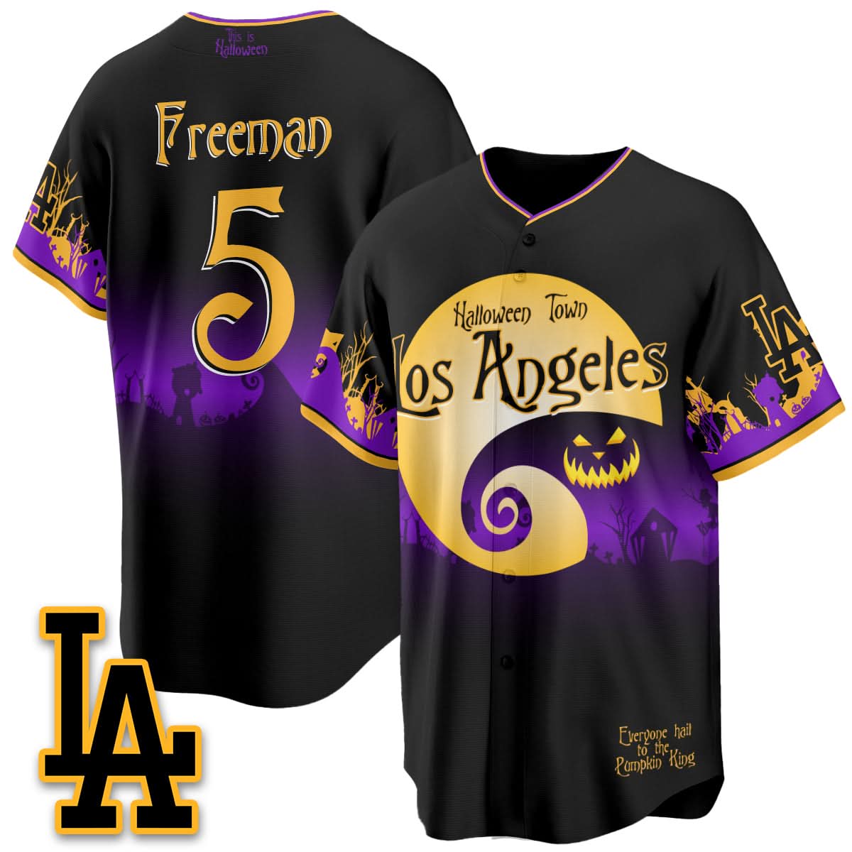 LAD "Halloween Town" Limited Jersey - Stitched