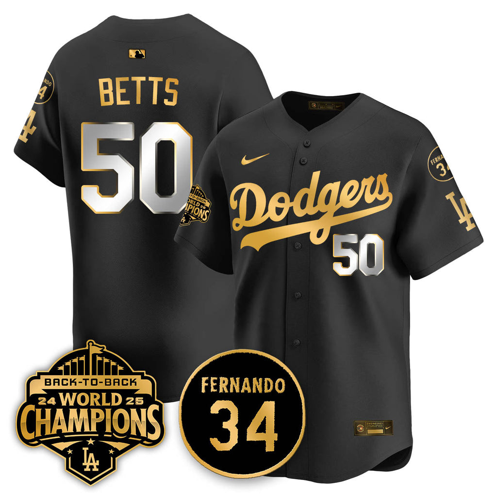 LAD 2025 Back To Back Champions Jersey - Stitched