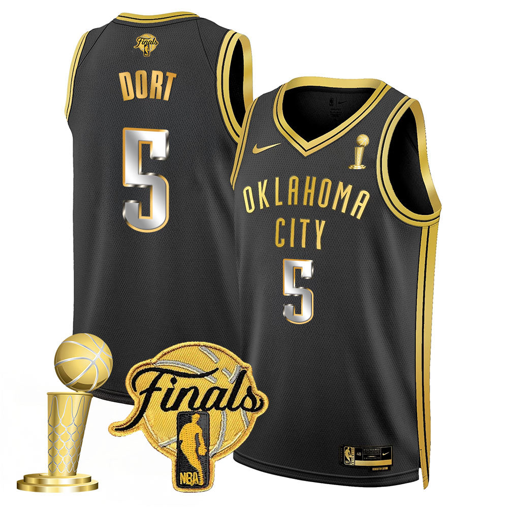 OKC 2024-25 Champions Jersey - Stitched