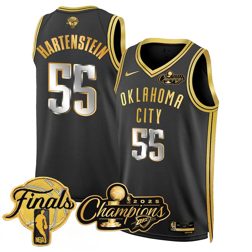 OKC 2025 Basketball  Champions Jersey - Stitched