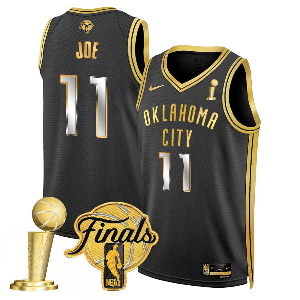 OKC 2024-25 Champions Jersey - Stitched