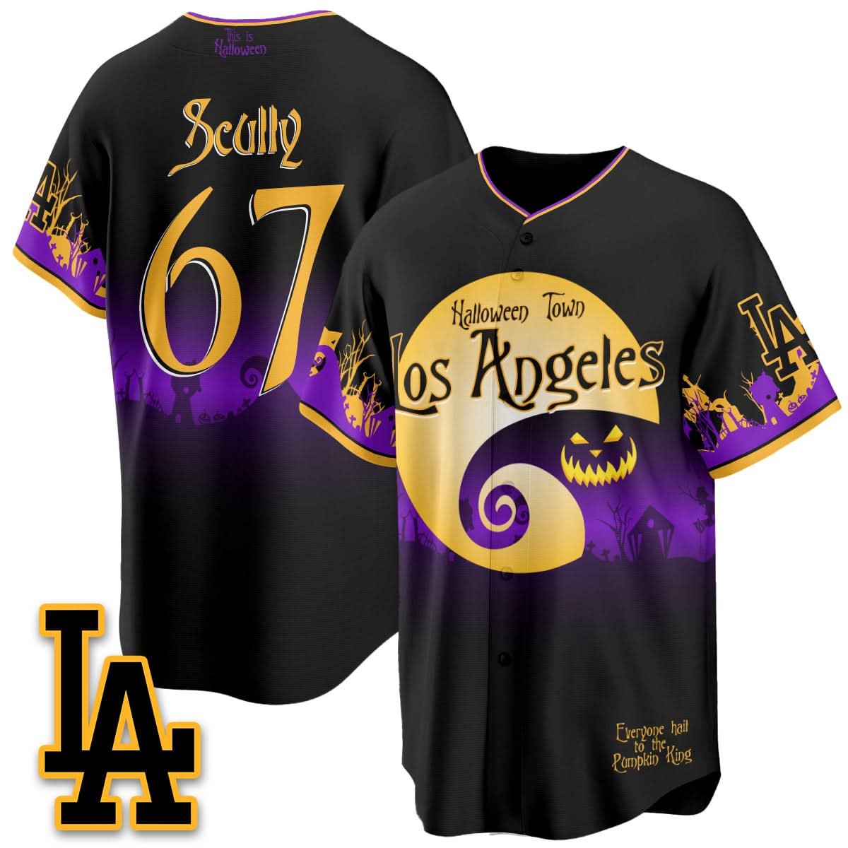 LAD "Halloween Town" Limited Jersey - Stitched