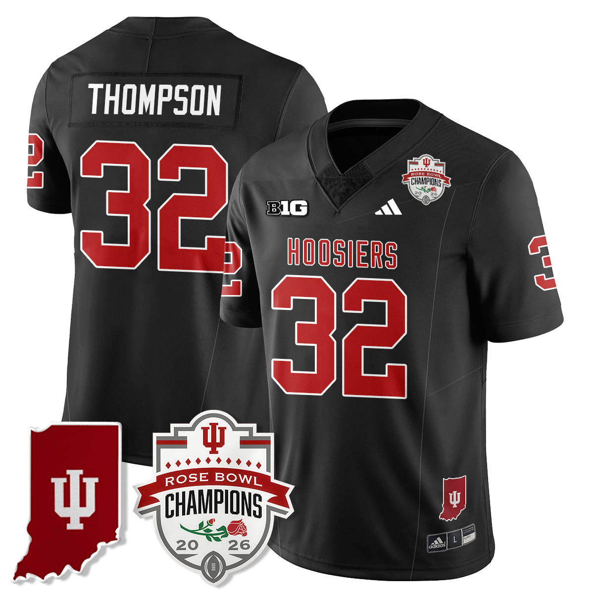 IND Vapor Limited Football Jersey - Rose Bowl Champions