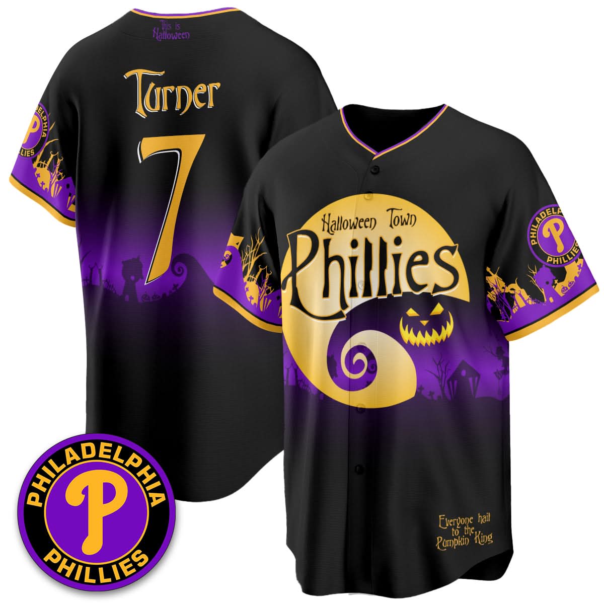 PP "Halloween Town" Limited Jersey - Stitched