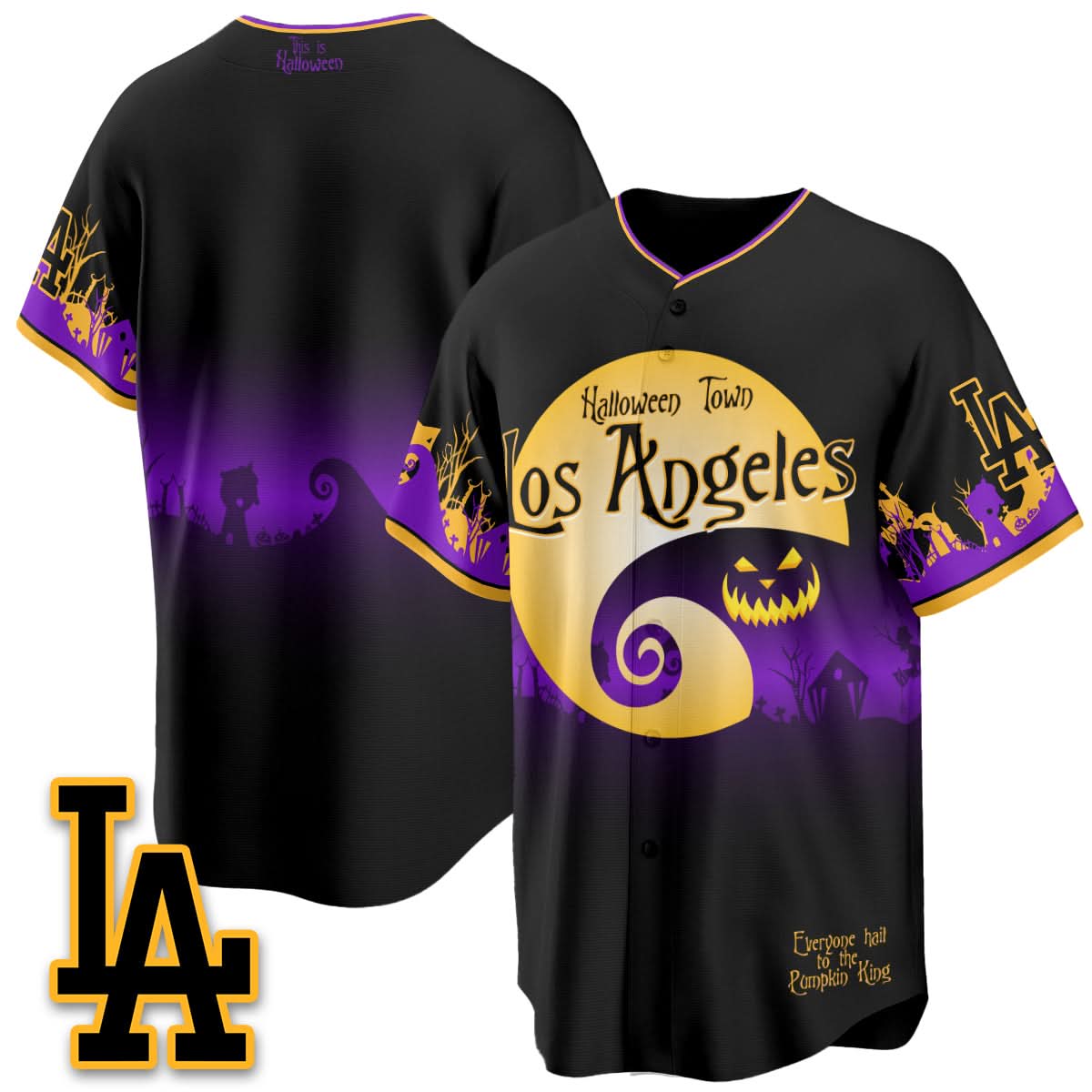LAD "Halloween Town" Limited Jersey - Stitched