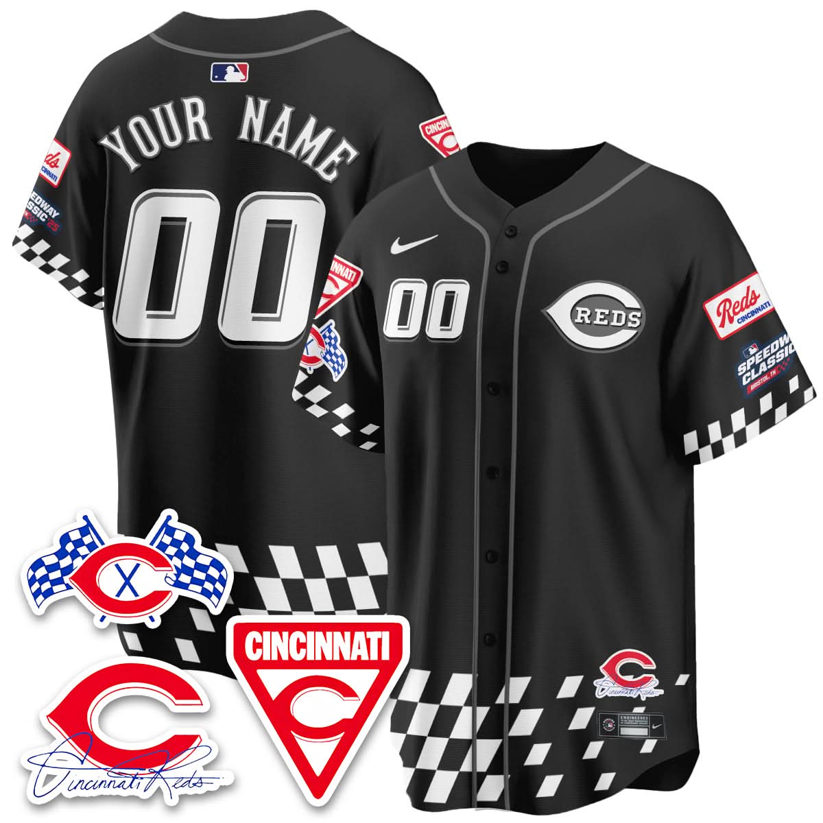CR 2025 Speedway Limited Custom Jersey - Stitched
