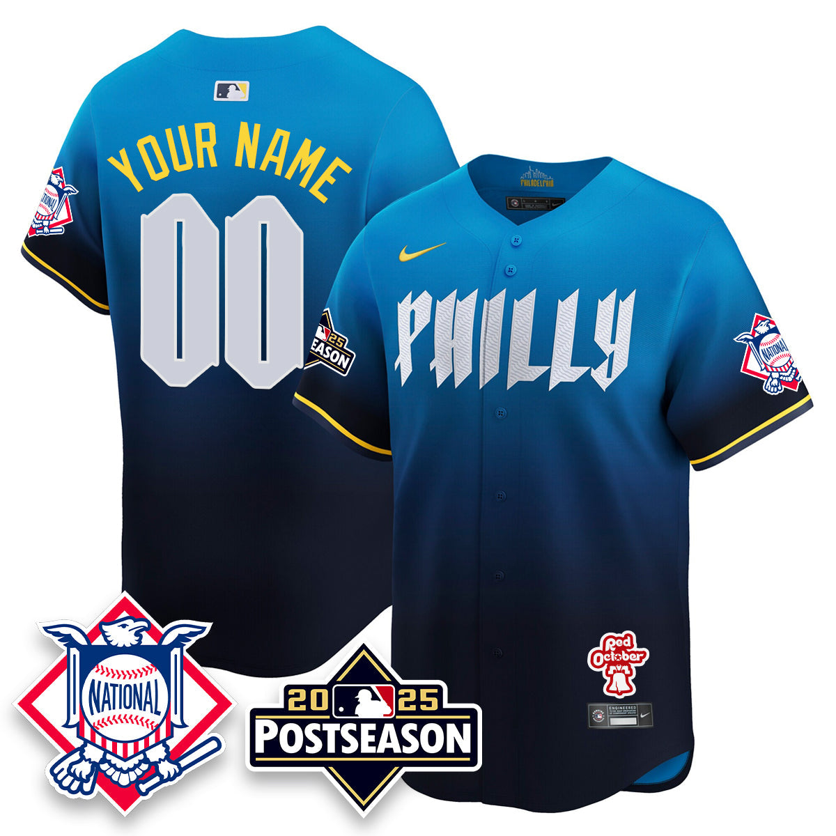 PP 2025 Postseason Custom Jersey - Stitched